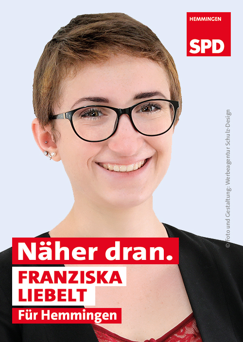 Franziska Liebelt - Ihre Kandidatin für den Rat der Stadt Hemmingen